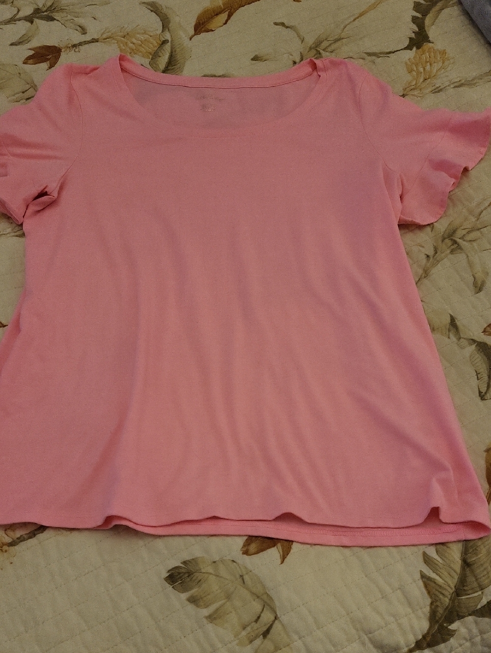 Lilly Pulitzer Bubblegum Pink Scoop-Neck Tee